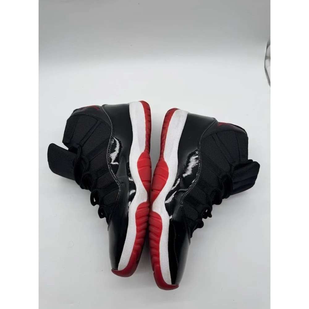 Jordan 11 Retro Bred 2019 Black True Red‎ White Sneakers 378037-061 Mens 13